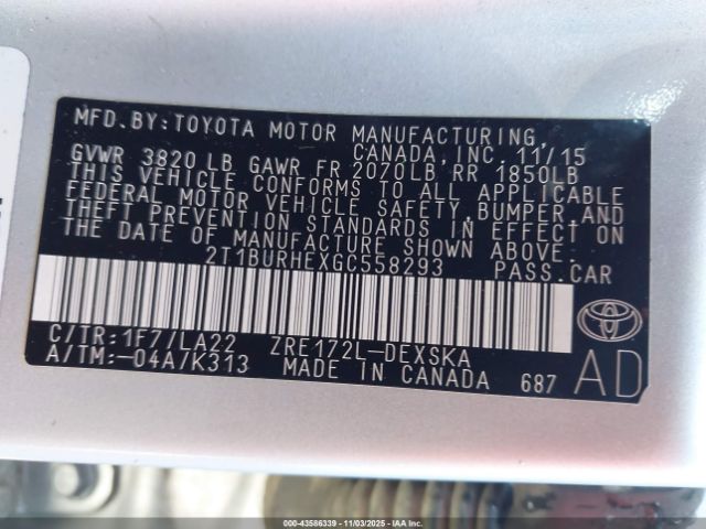 Toyota Corolla S Premium Image 9