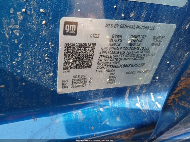 Chevrolet Silverado 1500 4wd  Short Bed Custom Image 11