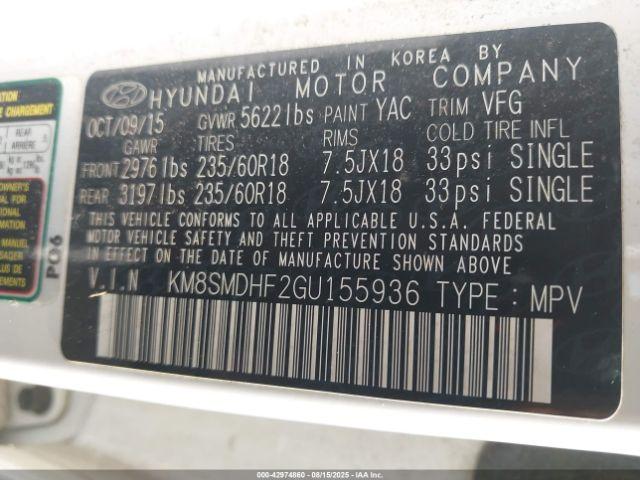 Hyundai SANTA FE Se Image 10