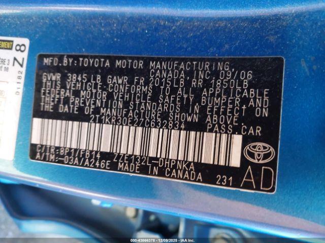 Toyota Matrix Xr Image 8