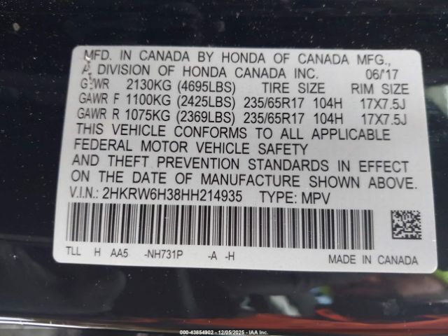 Honda CR-V Lx Image 14