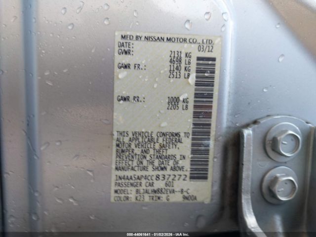 Nissan Maxima 3.5 Sv Image 9