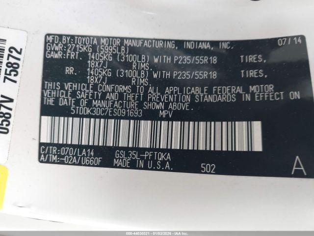 Toyota Sienna Limited 7 Passenger Image 13