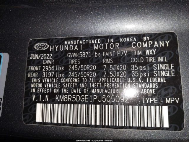 Hyundai PALISADE Limited Image 8