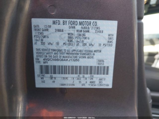 Mercury Mariner Image 16