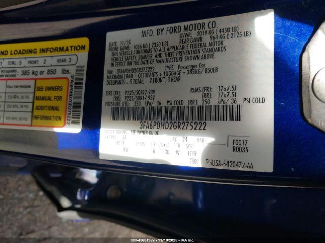 Ford Fusion Se Image 2