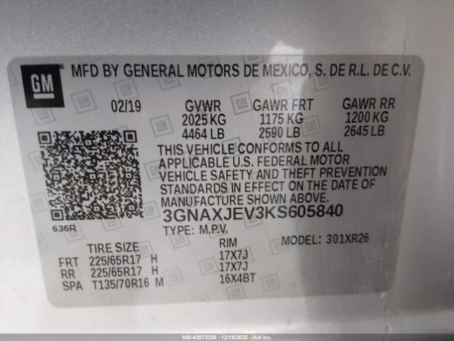 Chevrolet Equinox Lt Image 7