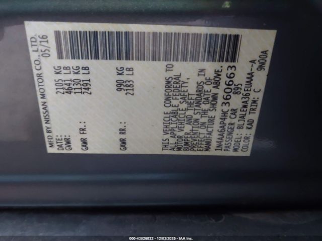 Nissan Maxima 3.5 Sl Image 5