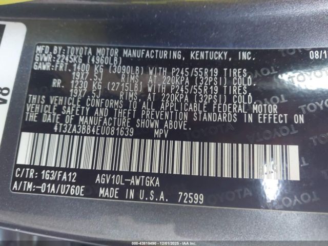 Toyota Venza Le Image 8