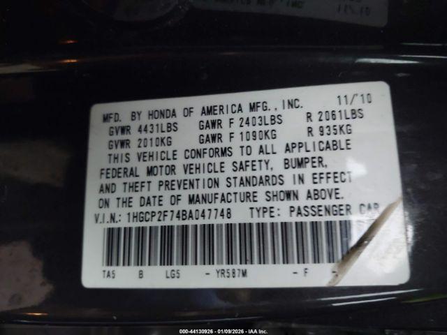 Honda Accord 2.4 Ex Image 6